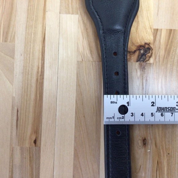 Mad Cow genuine leather western dog collar handmade brown turquoise pink studded - Picture 13 of 16